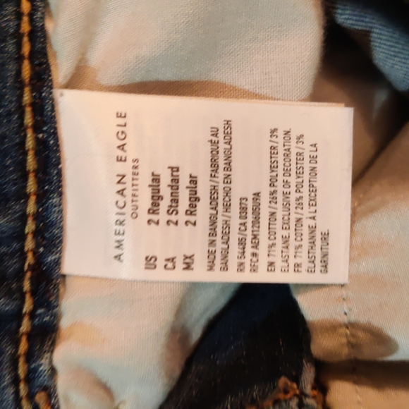 American Eagle Outfitters Next Level Curvy High Rise Jegging - Picture 9 of 9